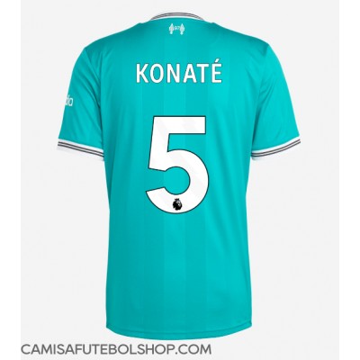 Camisa de time de futebol Liverpool Ibrahima Konate #5 Replicas 3º Equipamento 2025-26 Manga Curta Camisa de time de futebol Liverpool Ibrahima Konate #5 Replicas 3º Equipamento 2025-26 Manga Curta